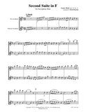 Holst Second Suite Alto/Baritone Sax Duet