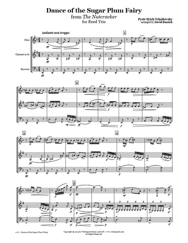 Nutcracker Sugar Plum Fairy Oboe/Clarinet/Bassoon Trio