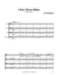 I Saw 3 Ships String Quartet