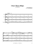 I Saw 3 Ships String Quartet