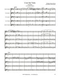 Mozart Cosi Fan Tutte Overture Saxophone Quintet