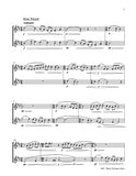 Holst 2 Christmas Duets Alto/Baritone Sax Duet