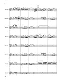 Mozart Mitridate March Saxophone Octet