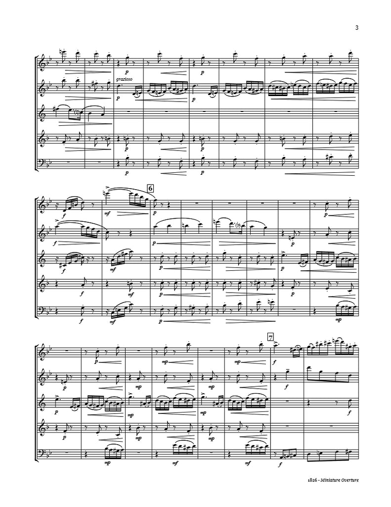 Nutcracker Overture Wind Quintet Whichpond Music