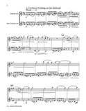 American Folk Song Suite Clarinet Duet