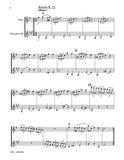 Scarlatti 4 Sonatas Flute/Clarinet Duet