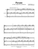 Fauré Pavane Oboe/English Horn/Bassoon Trio