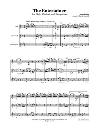 Joplin Entertainer Flute/Clarinet/Sax Trio