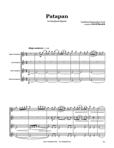 Patapan Saxophone Quartet