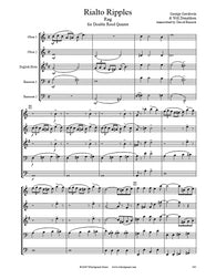Gershwin Rialto Ripples Rag Double Reed Quintet