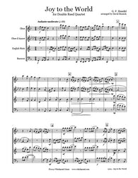 Handel Joy to the World Double Reed Quartet