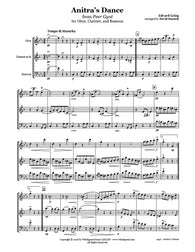 Grieg Anitra's Dance Oboe/Clarinet/Bassoon Trio
