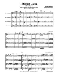 Offenbach Can-Can Clarinet Quartet