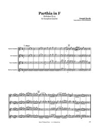 Haydn Parthia II:23 Saxophone Quartet