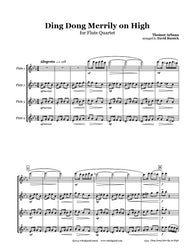 Ding Dong Merrily on High Flute Quartet