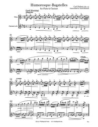 Nielsen Humoresque Bagatelles Flute/Clarinet Duet