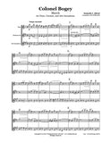 Alford Colonel Bogey March Flute/Clarinet/Sax Trio