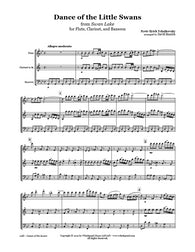 Swan Lake Dance of the Swans Flute/Clarinet/Bassoon Trio