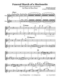 Gounod Funeral March Flute/Oboe Duet