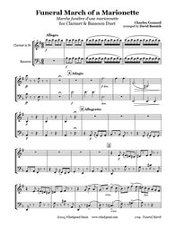 Gounod Funeral March Clarinet/Bassoon Duet