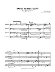Puccini O Mio Babbino Caro Clarinet Quartet