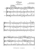 Kabalevsky 4 Pieces Oboe/Clarinet/Bassoon Trio