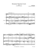 Bartók Romanian Christmas Carols Set #2 Wind Quartet