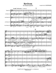Sevivon (Dreidel) Clarinet Quintet