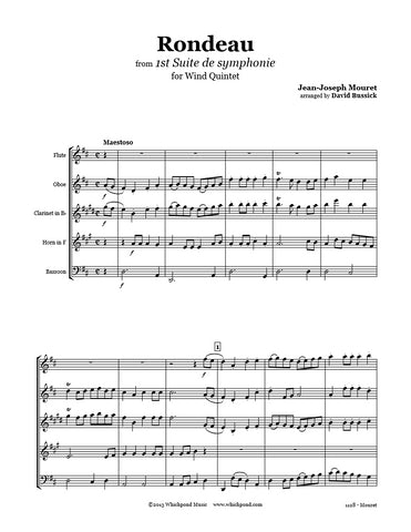 Mouret Rondeau Wind Quintet