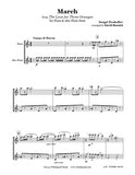 Prokofiev 3 Oranges March Flute Duet (C Flute/Alto Flute)