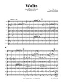 Poulenc Waltz Flute Choir