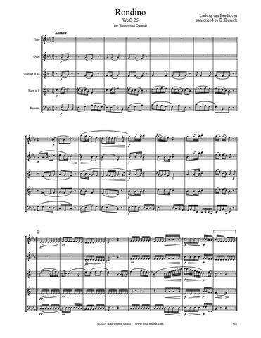 Beethoven Rondino Wind Quintet