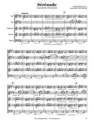 Pierné Serenade Wind Quintet