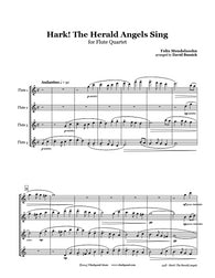 Hark The Herald Angels Sing Flute Quartet