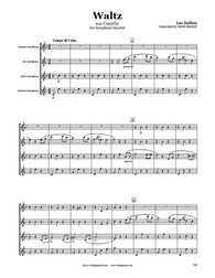 Delibes Coppélia Waltz Saxophone Quartet
