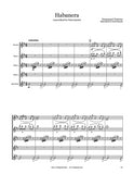 Chabrier Habanera Flute Quintet