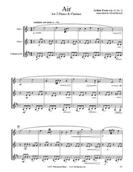 Foote Air Flute/Clarinet Trio