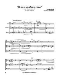 Puccini O Mio Babbino Caro Oboe/English Horn/Bassoon Trio