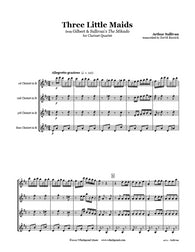 Sullivan 3 Little Maids Clarinet Quartet