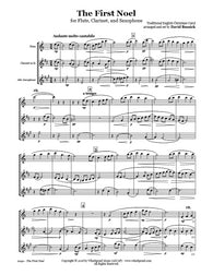 The First Noel Flute/Clarinet/Sax Trio