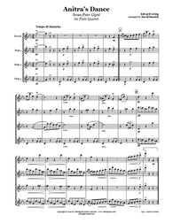 Grieg Anitra's Dance Flute Quartet