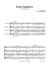 Franck Panis Angelicus Clarinet Quartet