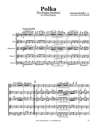 Dvořák Polka Wind Quintet