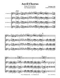 Verdi Anvil Chorus Clarinet Quartet