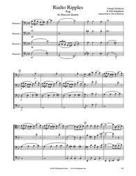 Gershwin Rialto Ripples Rag Bassoon Quartet
