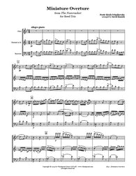 Nutcracker Overture Oboe/Clarinet/Bassoon Trio