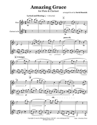 Amazing Grace Flute/Clarinet Duet
