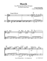 Prokofiev 3 Oranges March Flute/Oboe Duet