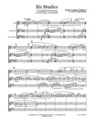Vaughan Williams 6 Studies Flute/Clarinet/Sax Trio