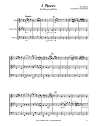 Sibelius 4 Pieces Oboe/Clarinet/Bassoon Trio